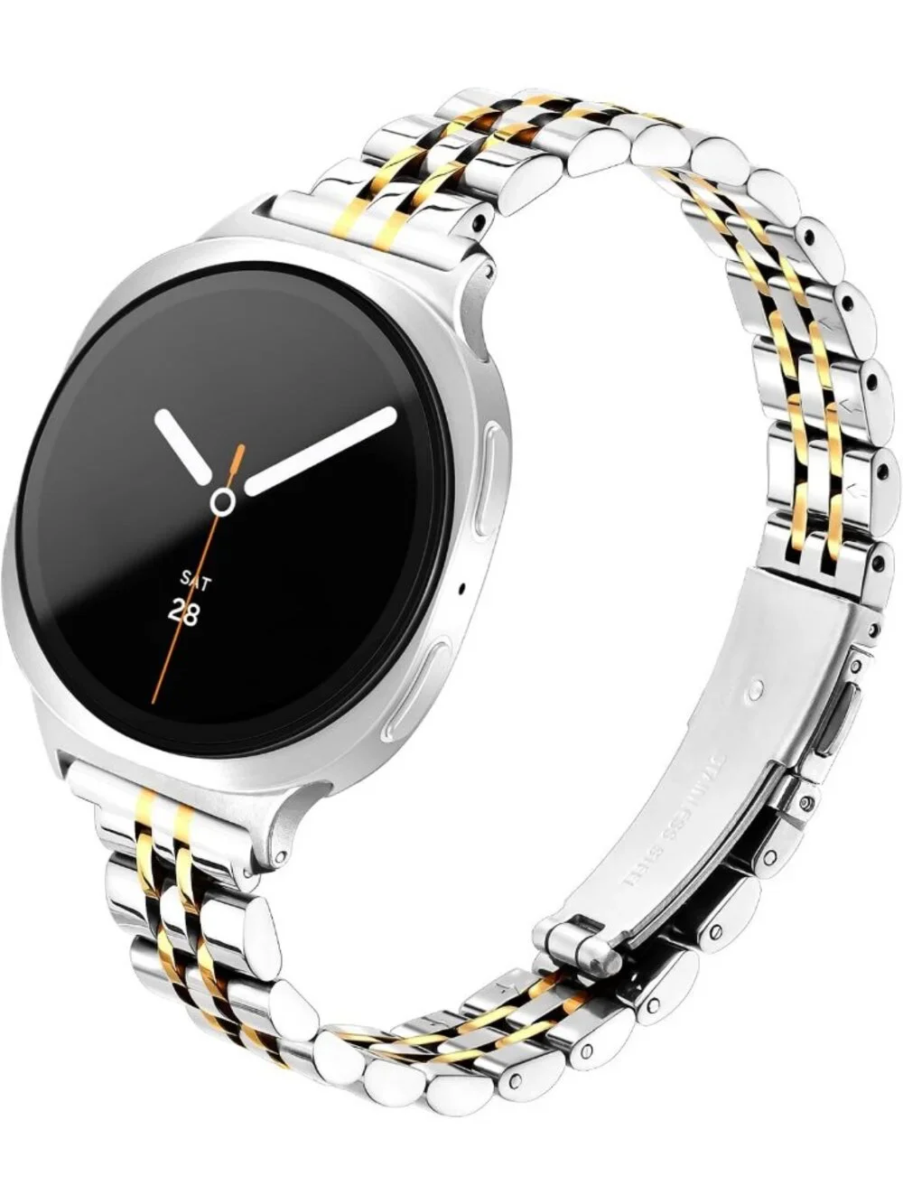 Slim Metal Band for Samsung Galaxy Watch 9/8 - Thin Stainless Steel Dressy